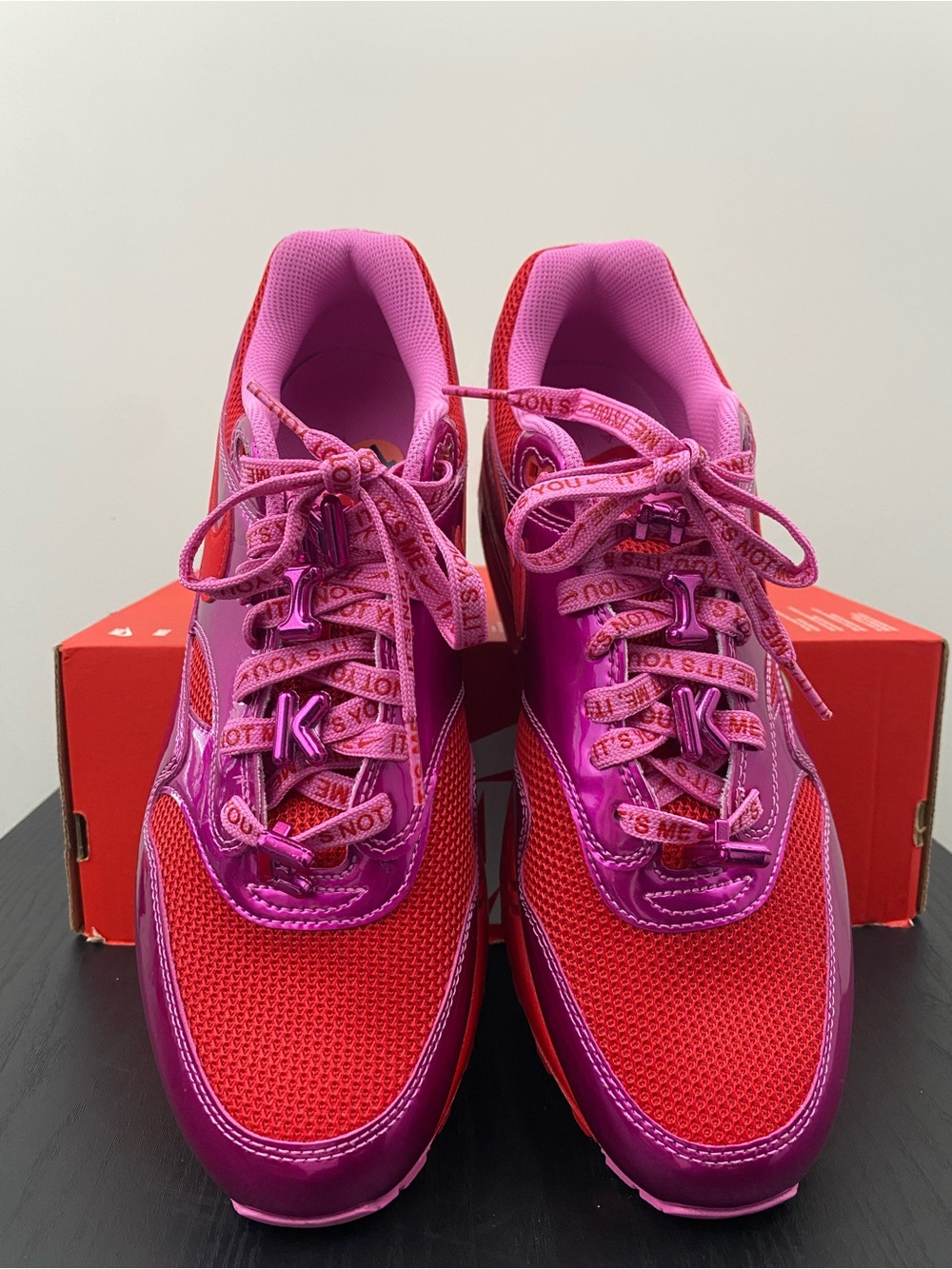 🩷Nike Air Max 1 PRM Valentine’s Day Playful Pink - Size 10M -NEW🩷 - Picture 4 of 12